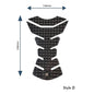 Eazi-Grip EVO Centre Tank Pads  Style : Style D Eazi-Grip Colour: Black