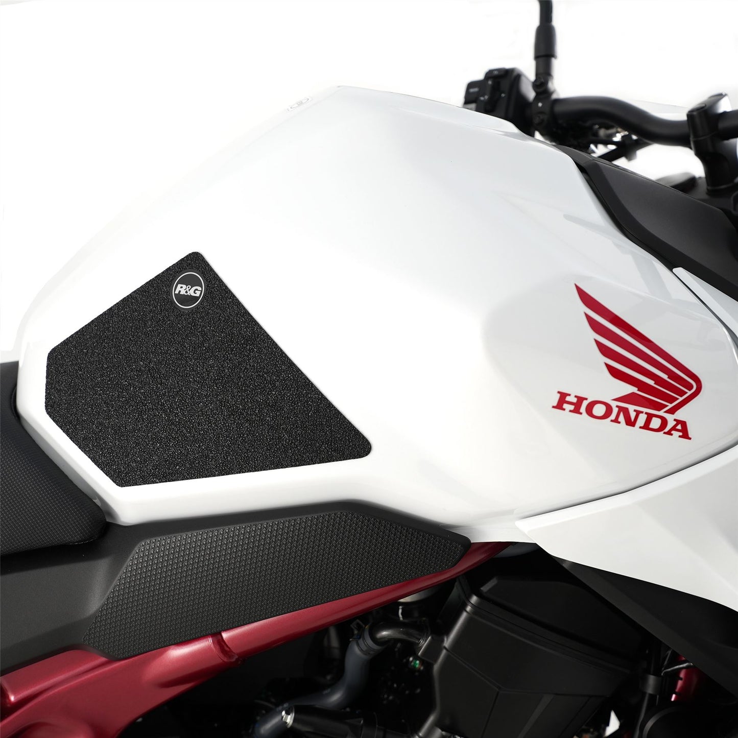 R&G Tank Traction Grips for Honda CB750 Hornet '23- Colour: Black