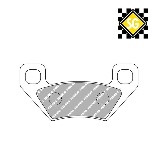 Ferodo FDB2303SG Sinter Grip Off-Road Compound Pad - FA395