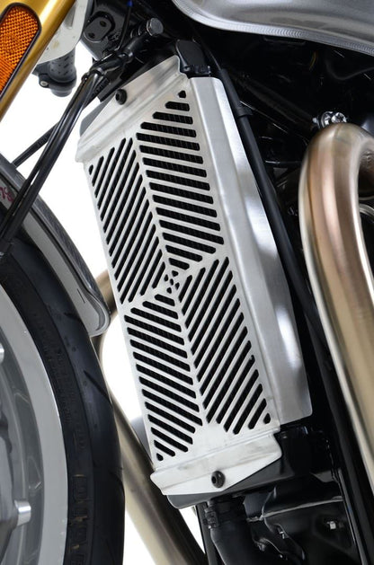 Stainless Steel Radiator Guard for the Triumph Thruxton 1200/R '16-, Speed Twin 1200 '19-'21, Scrambler 900 ’23- & Speed Twin 900 '22- '24