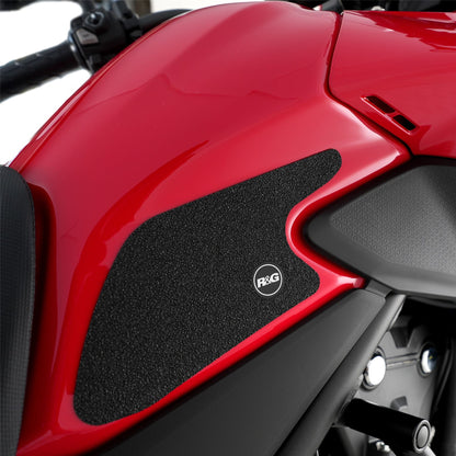 R&G Tank Traction Grips for Honda NX500 '24- Colour: Black