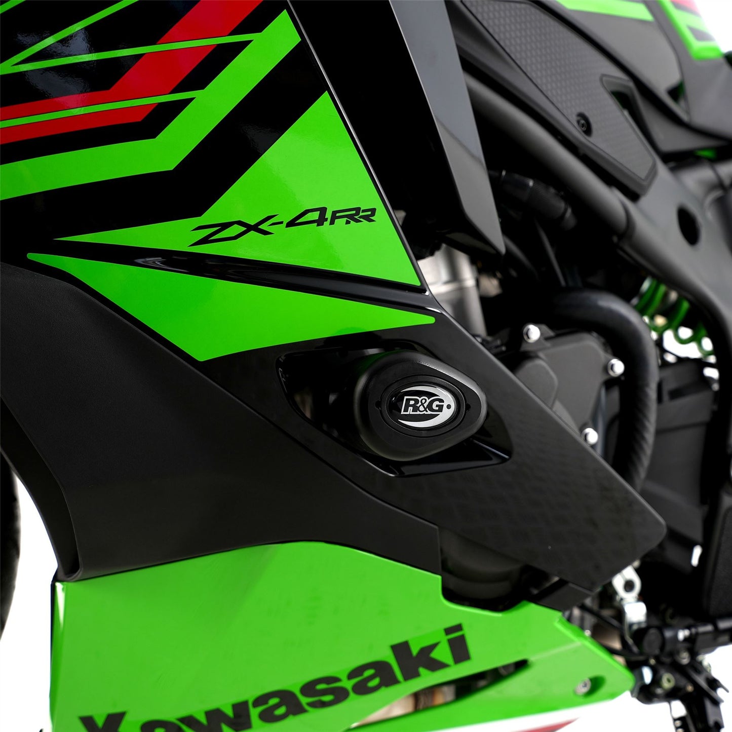 Crash Protectors - Aero Style for Kawasaki ZX-25R '20- & ZX-4R(R) (SE) ’23- '24 Colour: Black