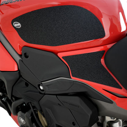 R&G Tank Traction Grips for Ducati Panigale V4 S, Streetfighter V4(S)  '25-  Colour: Black