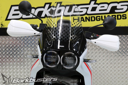 Barkbusters Handgard Kit for Ducati DesertX '22- '24 Colour: Silver