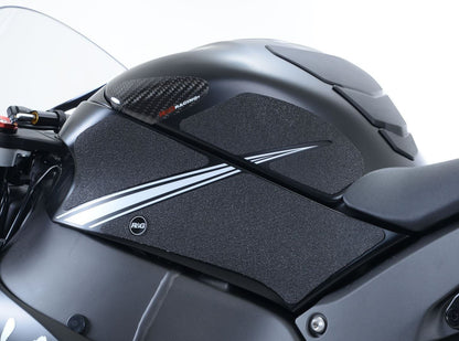 R&G Tank Traction Grip for Kawasaki ZX10R '16-'20 Colour: Clear