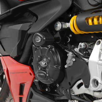 Crash Protectors - Aero Style for Ducati Panigale V2 ’20- '24 & Streetfighter V2 '22- '24 Colour: Black