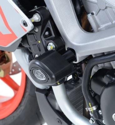 Crash Protectors - Aero Style for Aprilia Tuono V4 1100 (Factory) '11-'20 Colour: Black