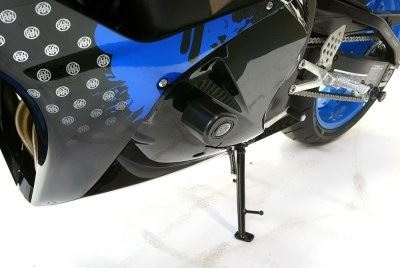 Crash Protectors - Aero Style for Honda CBR600RR '09-'12 Colour: Black