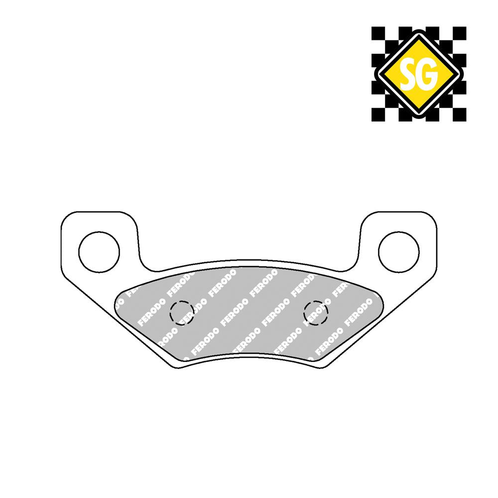 Ferodo FDB2272SG Sinter Grip Off-Road Compound Pad / FA398