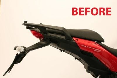 Tail Tidy for the Ducati Multistrada 1200