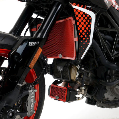 Oil Cooler Guard for Ducati Hypermotard 950 '19- (SP/RVE '21-) Colour: Black