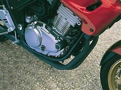 Crash Protectors - Classic Style for Honda CB500S up to 2002 Colour: Black