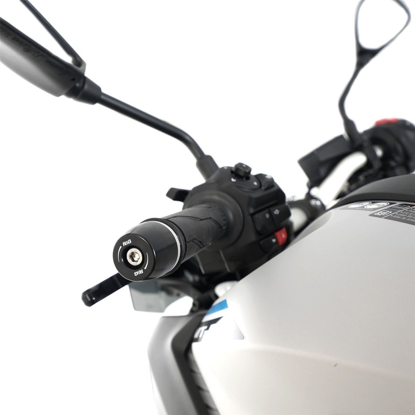 APEX Bar End Sliders for Yamaha MT-07 '25-,YZF-R9 '25-, YZF-R1M '15-,YZF-R1 '15-, R7 '22- & Honda CMX1100 Rebel '21-, CMX1100 Rebel DCT '21-, CMX1100T Rebel '23-, CMT1100R Rebel DCT '23-