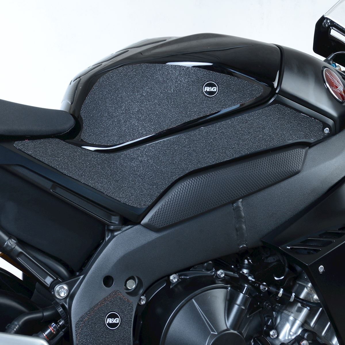 R&G Tank Traction Grips for Honda CBR1000RR-R Fireblade/SP '20- Colour: Black