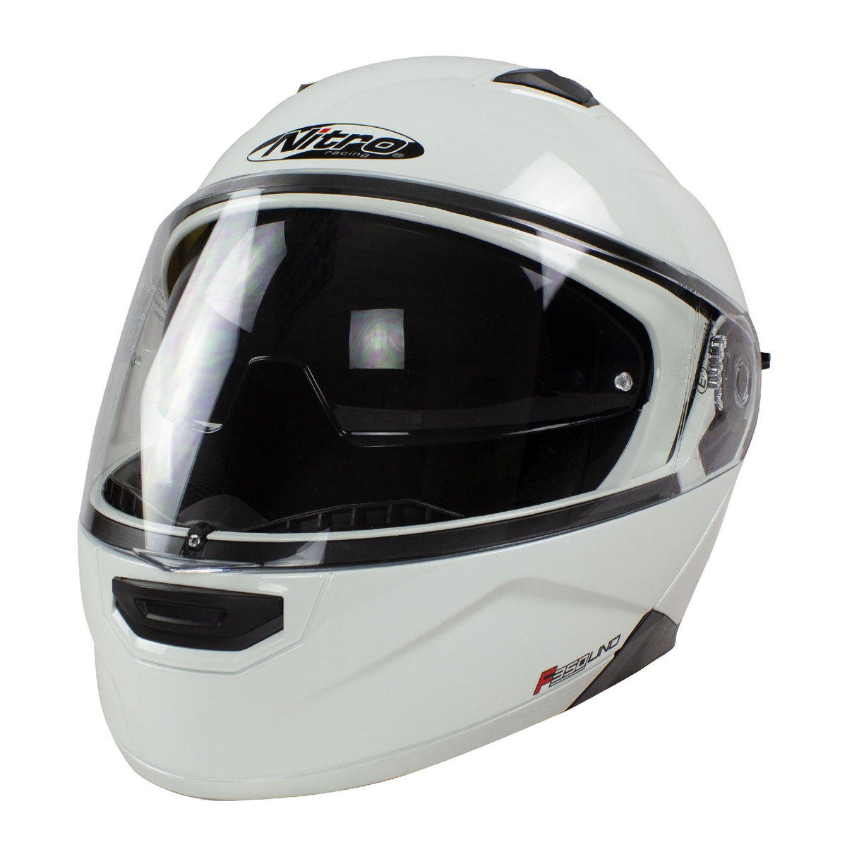 Helmet Nitro F350 Uno DVS Gloss White XS - 54