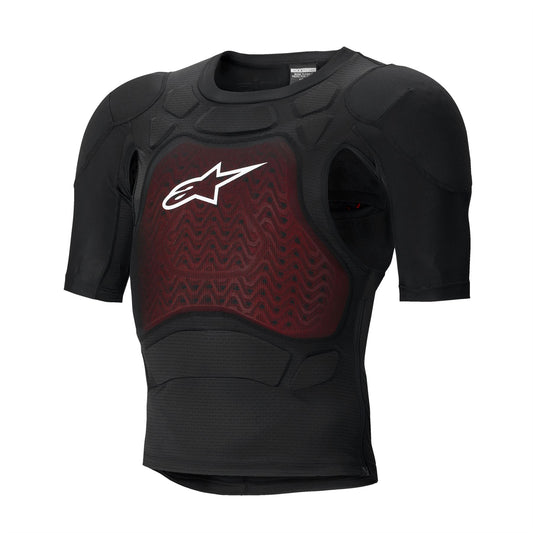 Alpinestars Bionic Plasma LT Protection Jacket Short Sleeve - Black White - Size L