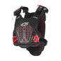 Alpinestars A-5 Plasma Chest Protector - Black Red White - M / L