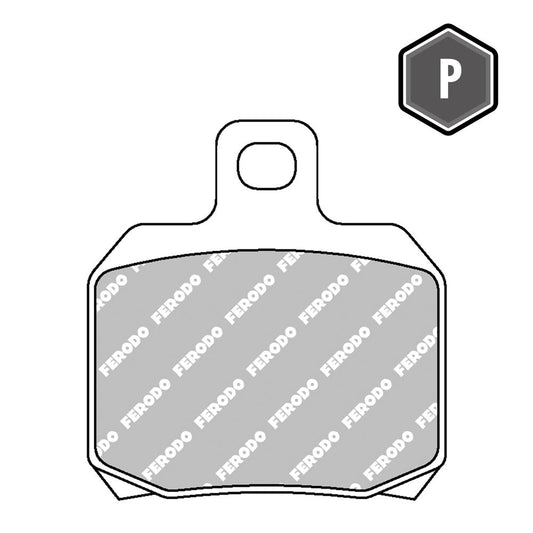 Ferodo FDB2074EFP Platinum Compound Pad - FA266