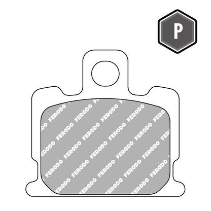 Ferodo FDB277EFP Platinum Compound Pad - FA070