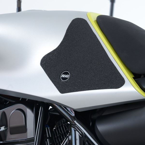 R&G Tank Traction Grips for Husqvarna Vitpilen 701 '18- & Svartpilen 701 '19-  Colour: Black