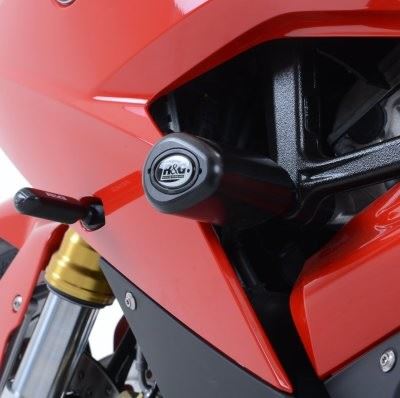 Aero Crash Protectors for BMW S1000RR '15-'18 Colour: Black