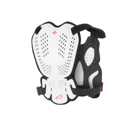 Alpinestars A-1 Roost Guard - White Black Red - Size M/L