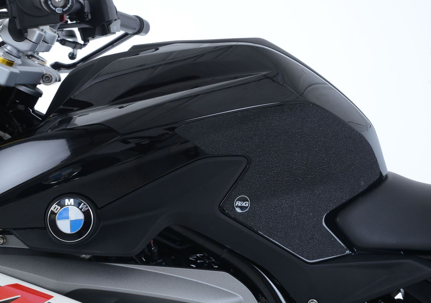 R&G Tank Traction Grips for BMW G310R '17-'20 Colour: Black