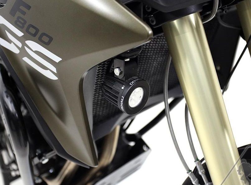 Denali Auxiliary Light Mounting Brackets for BMW F800GS & F800GS ADV '13-