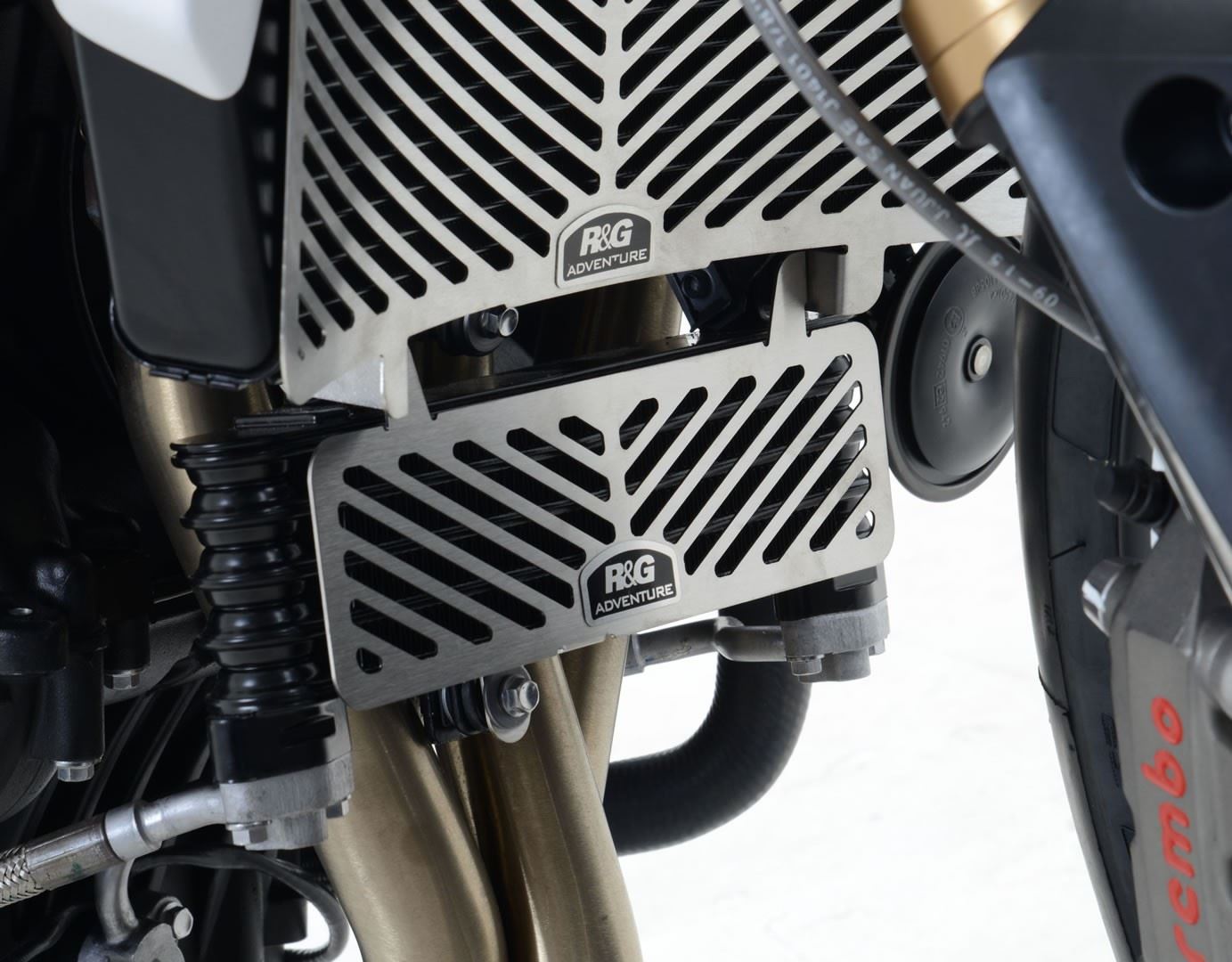 Stainless Oil Cooler Guard for Triumph Speed Triple '11-, Speed Triple S '16- and Speed Triple RS '18-'20