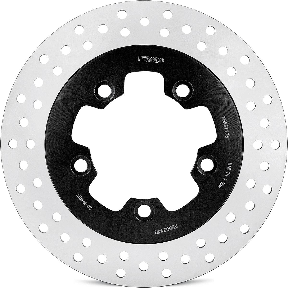 Ferodo Brake Disc Solid FMD0244R
