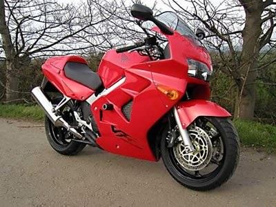 Crash Protectors - Classic Style for Honda VFR800i  '98- '01 Colour: White