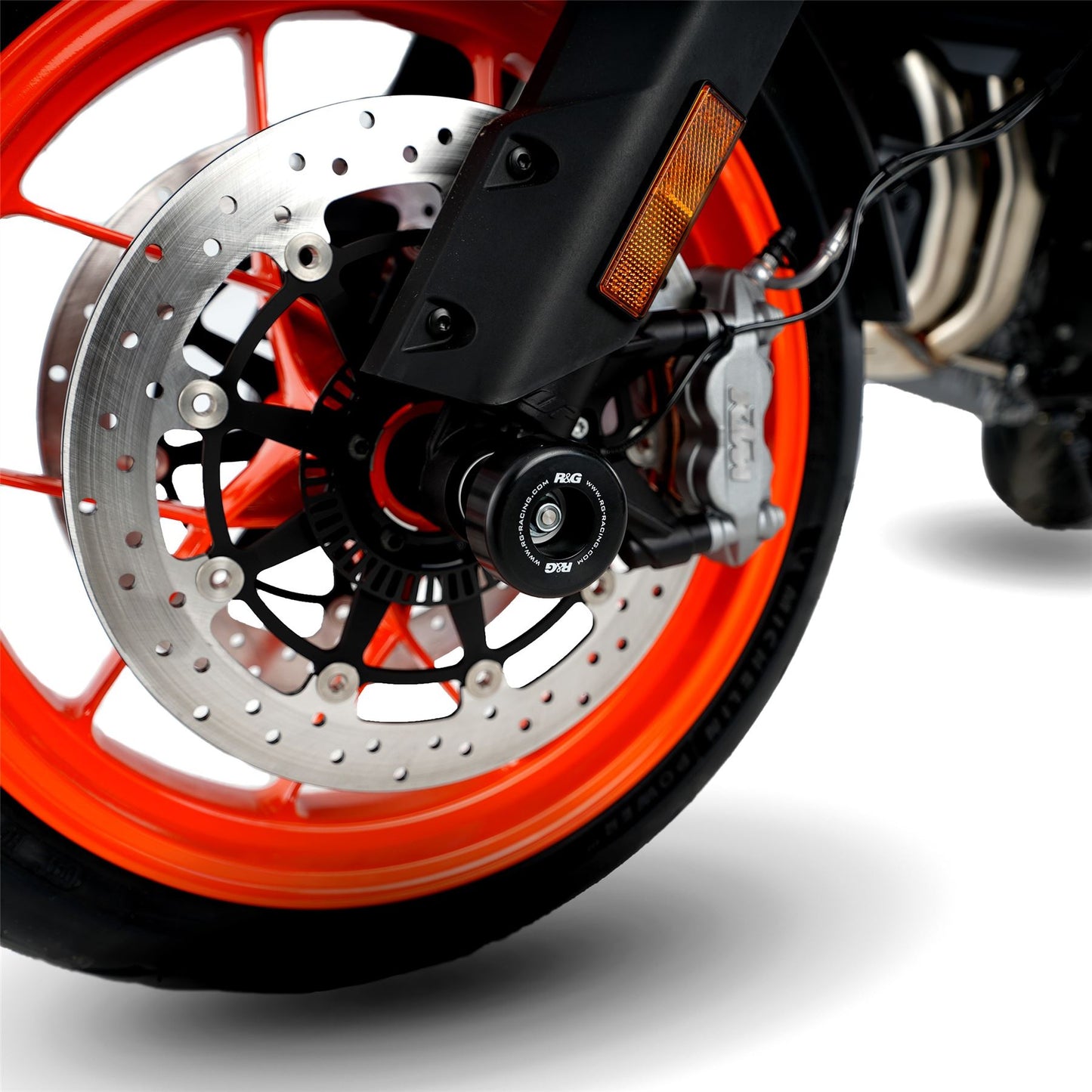 Fork Protectors for Husqvarna Norden 901 '22-, KTM 890 SMT '23- '24 & CF MOTO 800MT Sport / Touring / Explore '22- Select Colour: Black