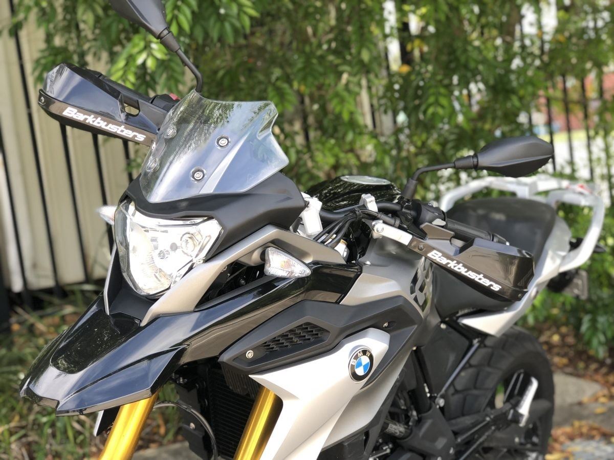 BarkBusters Handguard Hardware Kit-Two Point for BMW G310R '16-, G310GS '17-