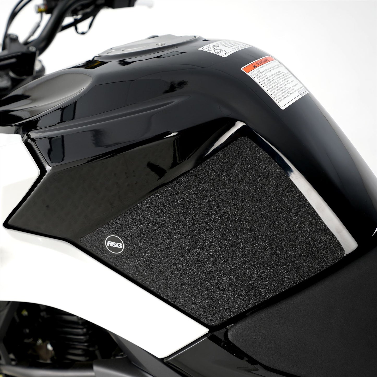 R&G Tank Traction Grips for CFMoto 650NK '22- Colour: Clear