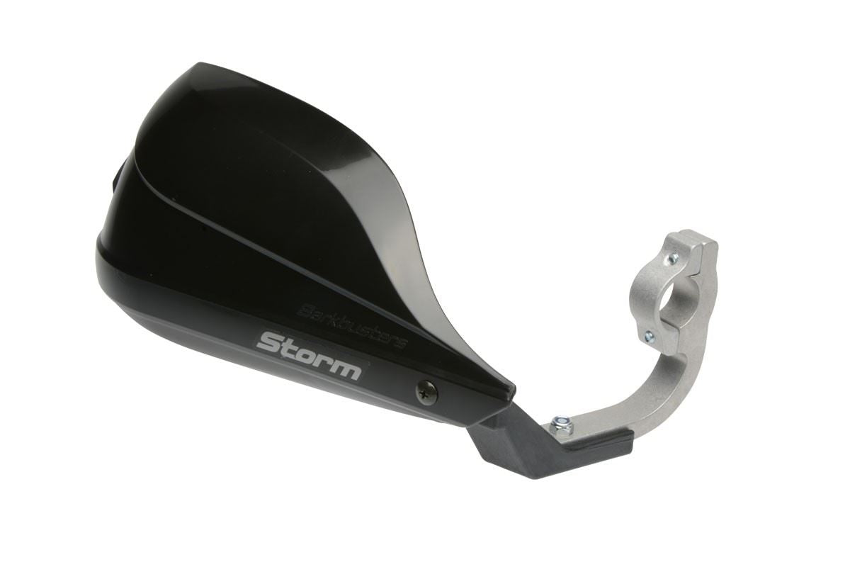 BarkBusters STORM Handguard Kit for Street, Cruiser, Naked and Adventure bikes Select Option: Bar End Mount (Hollow)