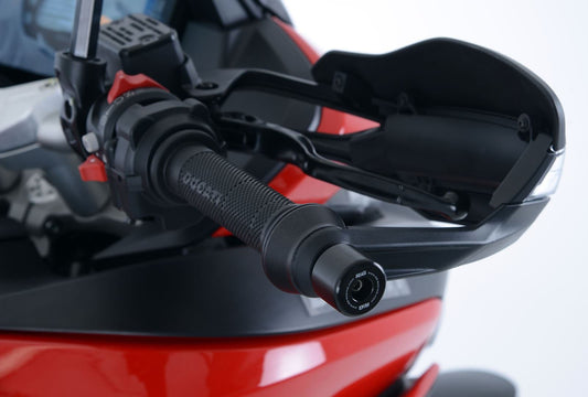 Bar End Sliders for the Ducati DesertX '22- '24, DUCATI MULTISTRADA 950 '17- '21/ 950S '19- '21, Hypermotard 950 '19- & Hypermotard 950 SP/RVE '21-