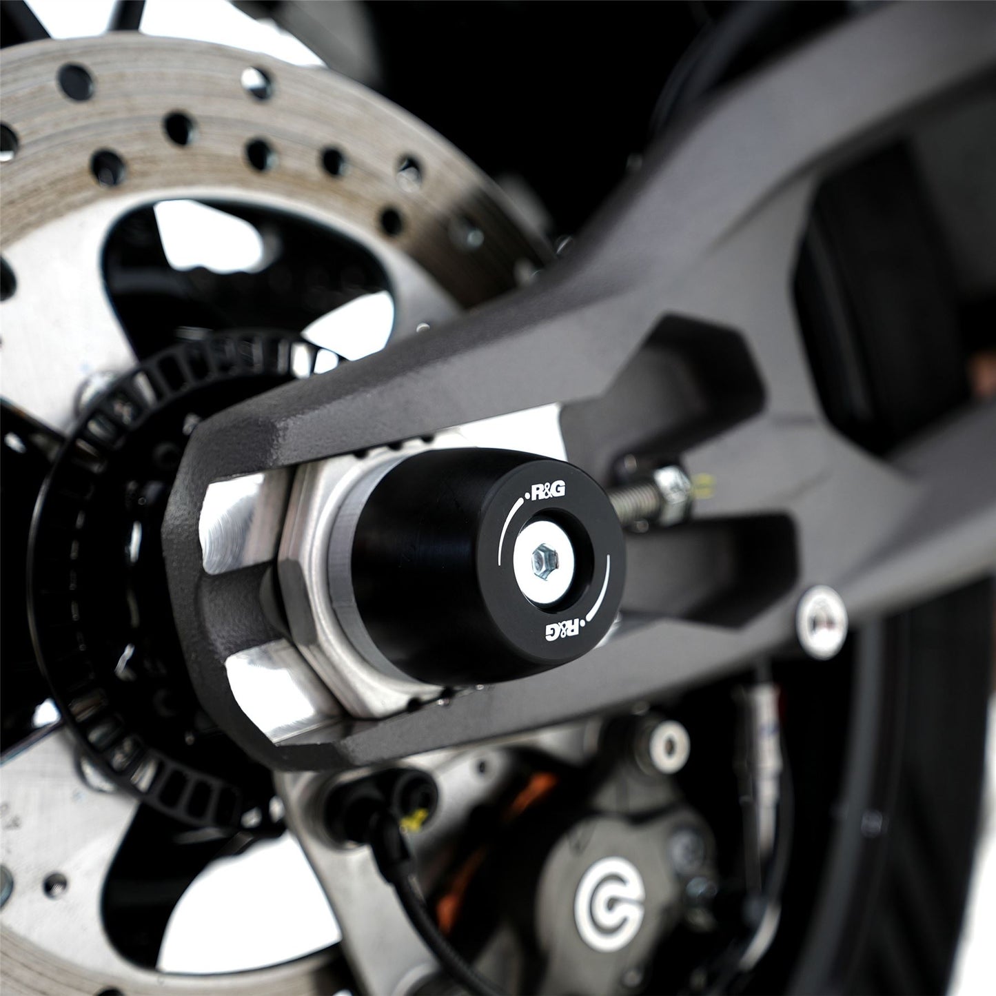 APEX Swingarm Protectors for the Ducati Streetfighter V2(S), Panigale V2(S) '25- & Scrambler 1100 Pro '20-