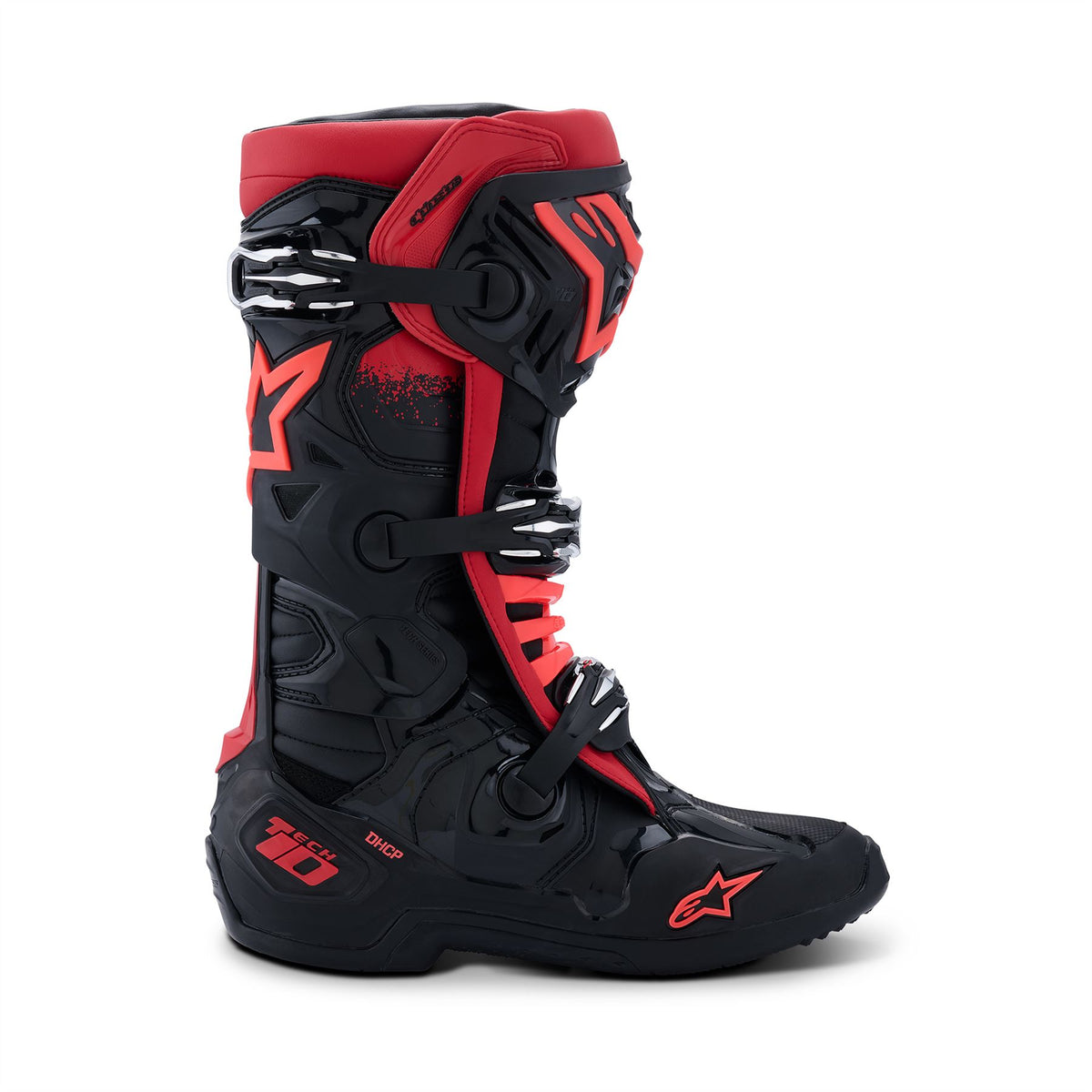 Alpinestars Tech 10 - Black Red - US 10 / EU 44.5