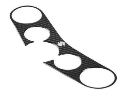 Red Dynamic Carbon Fibre Yoke Pad for the Suzuki GSR750 '11-'16