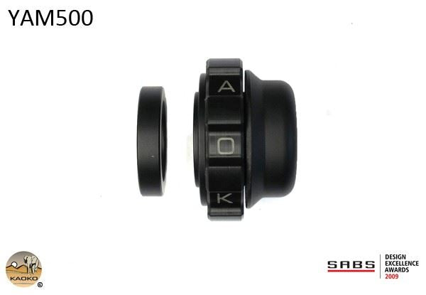 Kaoko Throttle Stabilizer for the Yamaha MT-07 '25-, FJR1300(all year models), YZFR1 (2004-2015), YZFR6 (all year models) and YZF-R9 '25-
