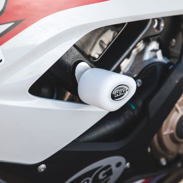 Crash Protectors - Aero Style for BMW S1000RR '19-'22 Colour: White