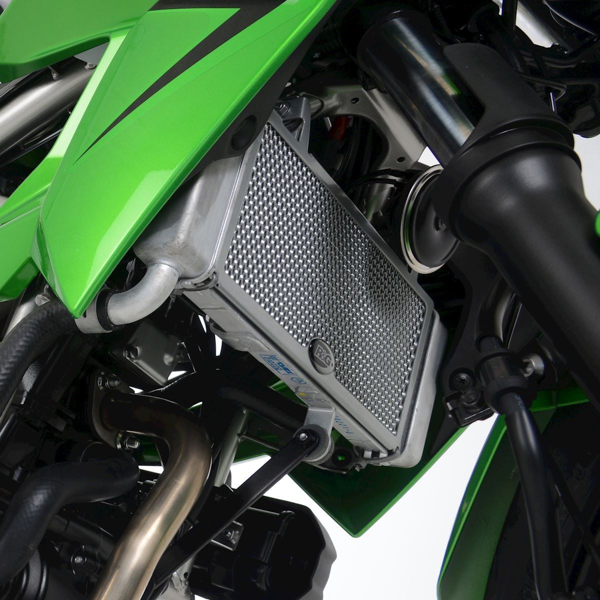 Radiator Guard for Kawasaki Ninja 125 '19- & Z125 '19- Colour: Black