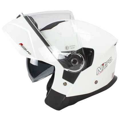 Helmet Nitro F350 Uno DVS Gloss White XS - 54