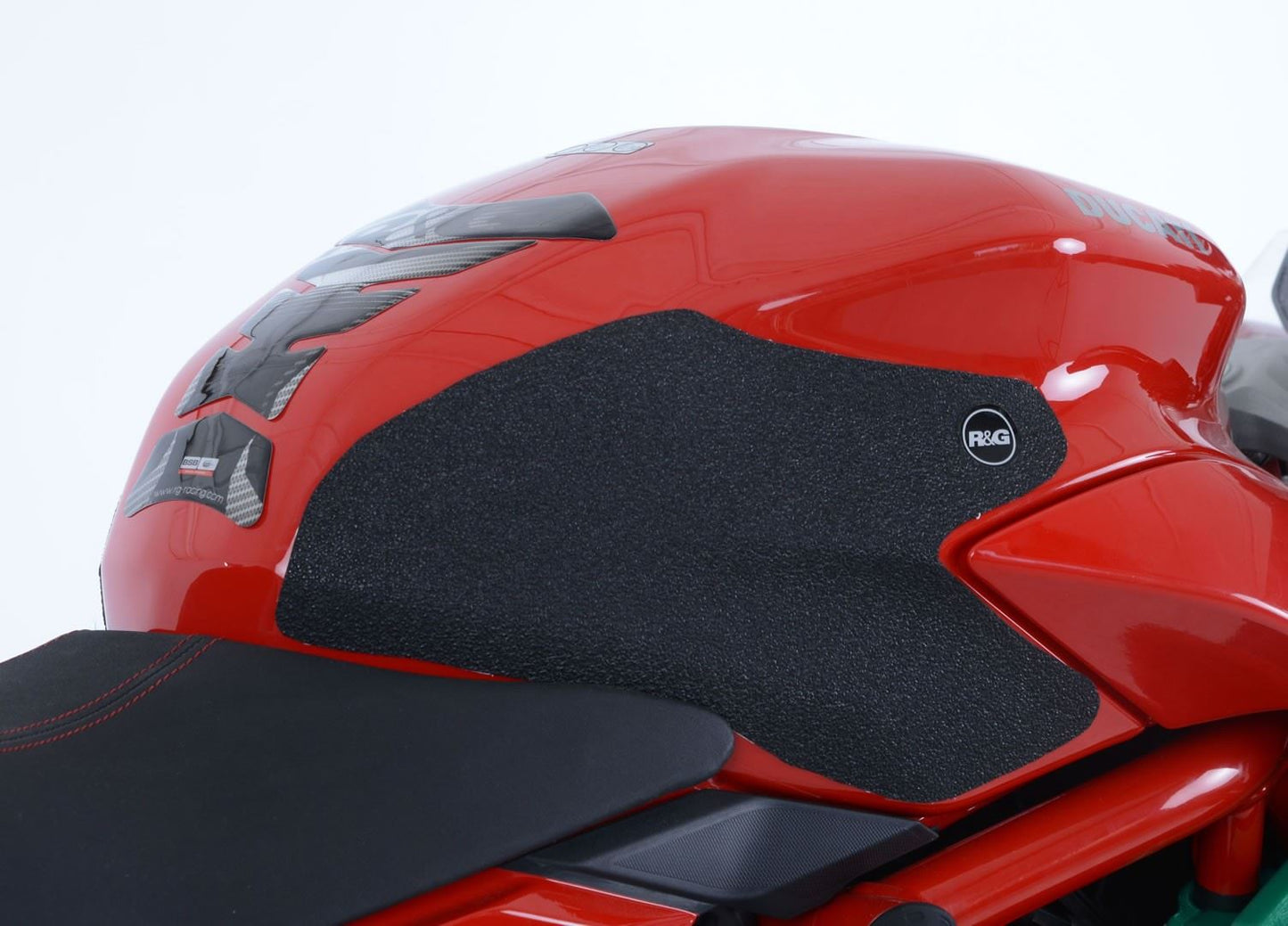 R&G Tank Traction Grips for Ducati Supersport, Supersport S '17-, Supersport 950 ’21 Colour: Clear