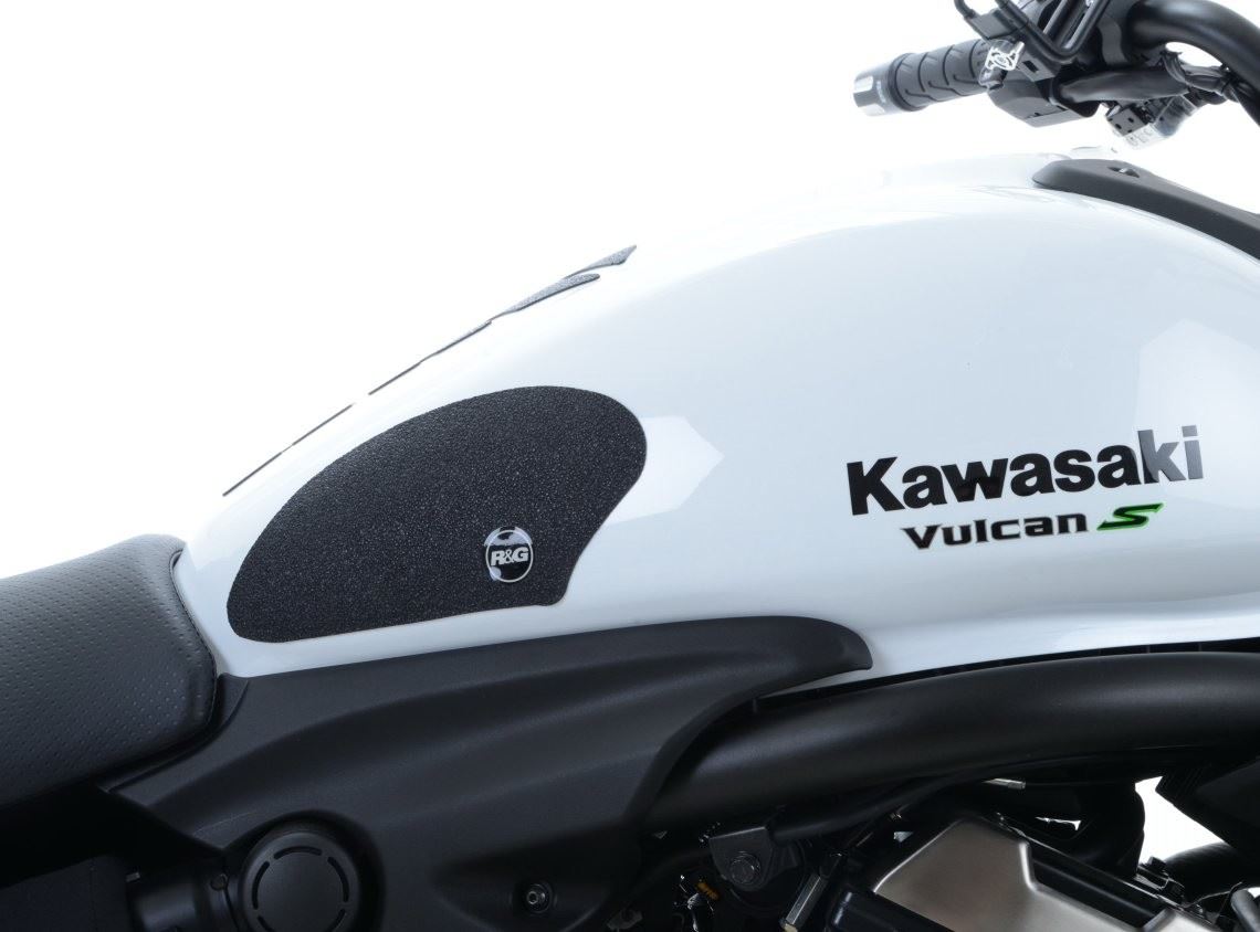 R&G Tank Traction Grip for Kawasaki Vulcan S '15- '24 Colour: Black