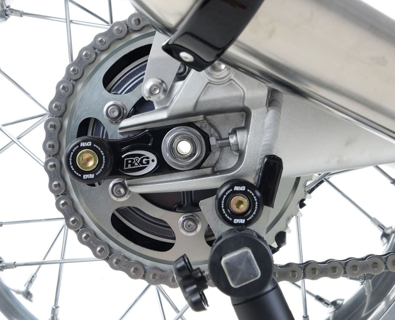 Offset Cotton Reels for Triumph Street Twin '16-, Thruxton 1200 / R '16-, Speed Twin 1200 '19-'21, Scrambler 1200 XC/XE '19-, Scrambler 900 ’23- & Speed Twin 900 '22- '24