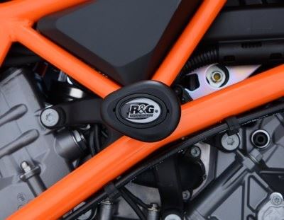 Aero Crash Protectors for KTM 1290 Super Duke R '14-'19 Colour: Black