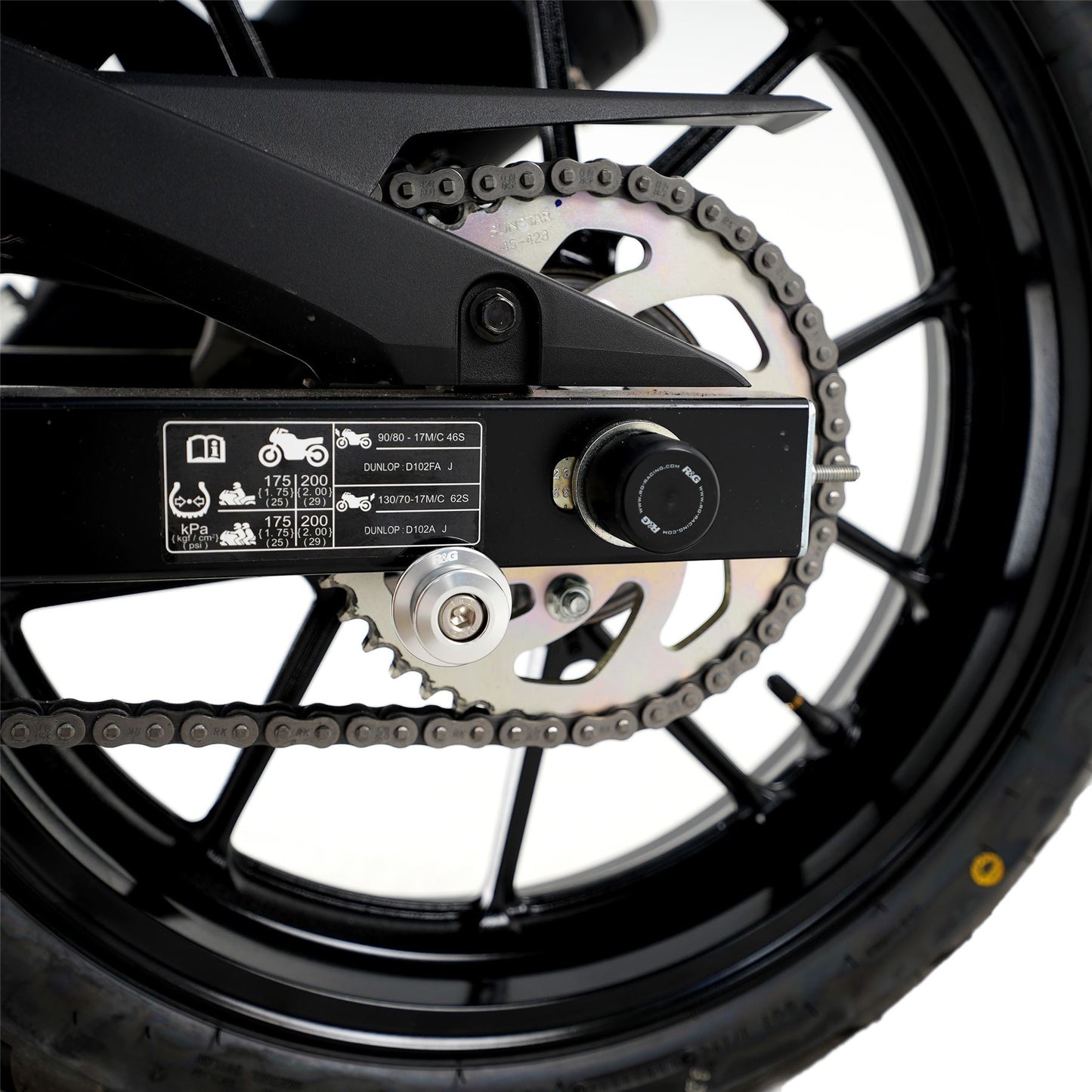 M8 Elevation Paddock Stand Bobbins Colour: Titanium