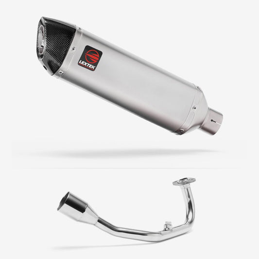 VP1 Matt S/Steel Exhaust System