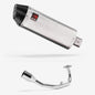 RP2 Gloss S/Steel Oval Exhaust System